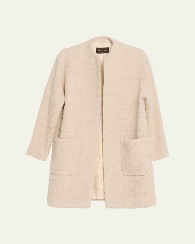 Steph Single-Breasted Top Coat